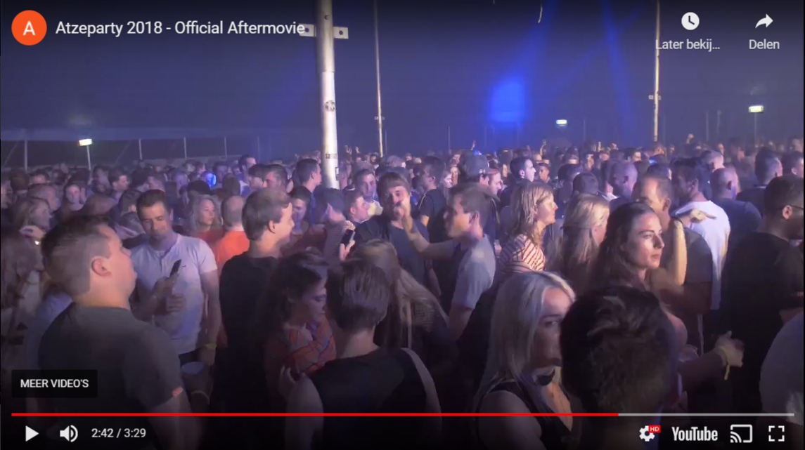 aftermovie atze party 2018 still